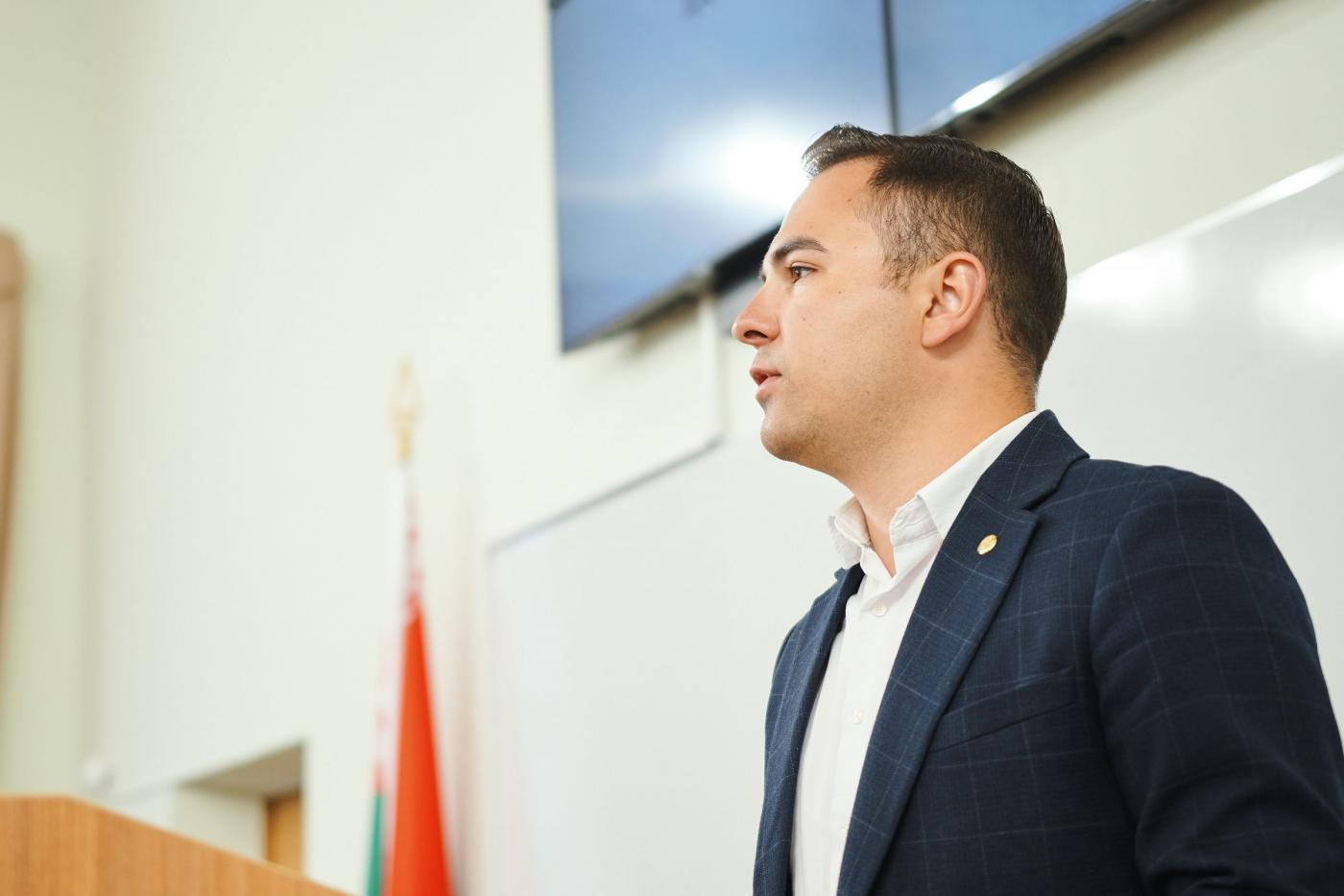 В БНТУ о важном: встреча с Егором Макаревичем